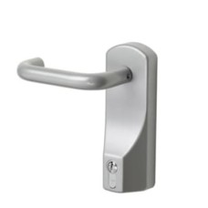 Exidor 322EC Outside Access Device - Lever - Silver