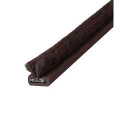 Exitex Sash Window Plain Pile Carrier - 2200mm Length - 4.5mm Pile - Brown