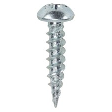 TIMCO Twin Threaded Pozi Round Head Wood Screws - 6 x 5/8