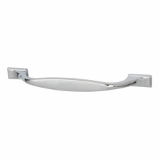 Crofts & Assinder Marlborough 15mm D-Bar Cabinet Pull Handle - 128mm Centres - Polished Chrome