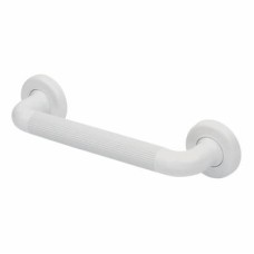 Fitzroy of London 36mm Plastic Fluted Grab Rail - 305mm Length - White