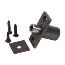 Bramah Rola Retractable Egress Sash Window Stop - 22 x 16mm - Bronze