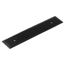 Frelan Hoxton Rushton Cabinet Handle Backplate Only - 140 x 30mm - Matt Black