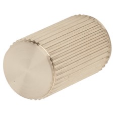 Carlisle Brass Lines Cylinder Cabinet Knob - 18mm Diameter - Satin Nickel