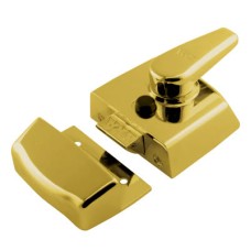 ERA Replacement Nightlatch - 60mm Backset - Polished Brass Case/Cylinder