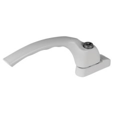 Hoppe uPVC/Timber Espagnolette Locking Multipoint Window Handle - Left Hand - White