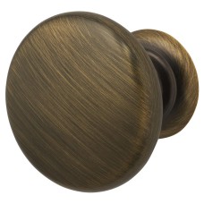 Crofts & Assinder Monmouth Round Cabinet Knob - 32mm Diameter - American Bronze