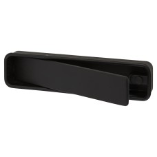 Exel Frome Rectangular Flush Cabinet Pull Handle - 99 x 24mm - Matt Black