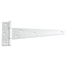 Heavy Duty Gate/Door Tee Hinge - 250 x 40mm - Galvanised - Pair