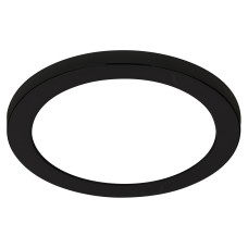 Forum Spa Tauri Magnetic Bezel for 18W Flush LED Bathroom Ceiling Light - Satin Black 