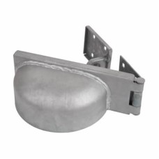 GateMate Padlock Protector - 180 x 50 x 64mm - Left Hand - Galvanised