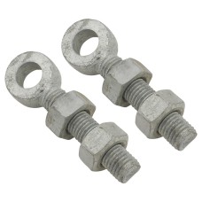 Adjustable Gate Eye - 100mm for 19mm Pin - Galvanised