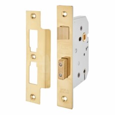UNION 2226 Bathroom Lock - 77.5mm Case - 57mm Backset - Polished Brass