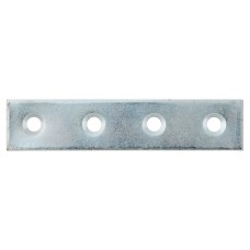 Flat Mending Plate - 75 x 15 x 2mm - Zinc Plated - Pack of 10