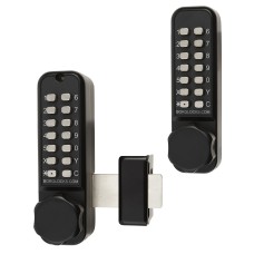 Borg BL2625 Easicode Pro External Marine Grade Push Button Back to Back Code Lock - Black