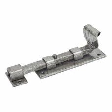 Olde Forge Straight Barrel Bolt - 90 x 37mm - Pewter