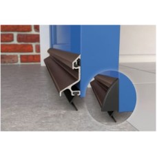 Exitex Standard Rain Deflector & Drip Bar - 914mm Length - Inward/Outward Opening Doors - Bronze