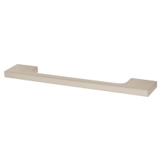 Exel Bibury 8mm Slim D-Bar Cabinet Pull Handle - 160mm Centres - Satin Nickel