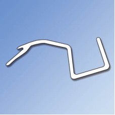 Glass to Glass Strike Jamb Shower Seal - 90° - Suits 10mm Glass - Clear