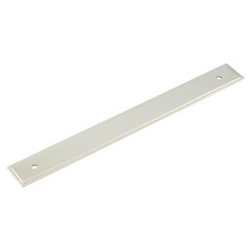 Frelan Hoxton Rushton Cabinet Handle Backplate Only - 268 x 30mm - Polished Nickel