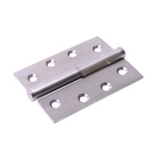 Lift-Off Butt Door Hinge - 102 x 76 x 2mm - Left Hand - Satin Stainless Steel - Pair