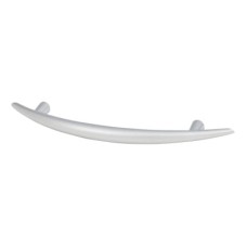Exel Kiss 2 Curved T-Bar Cabinet Pull Handle - 96mm Centres - Matt Chrome