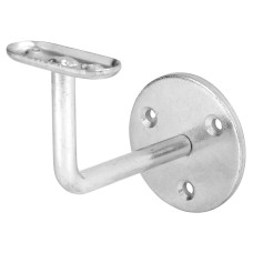 Exel Equality Act Handrail Bracket - 90mm Projection - Zinc Plated
