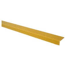 Blue Diamond Heavy Duty Anti Slip Stair Nosing Strip - 1500 x 70 x 30mm - Yellow