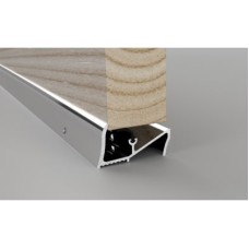 Stormguard Lowline Threshold - 2000mm Length - Inward Opening Doors - Silver