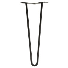 Rothley Hairpin Leg - 2 Pin - 350mm Height - Matt Black
