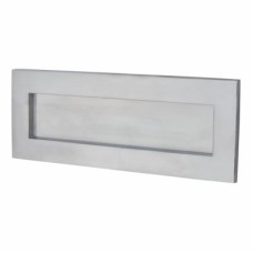 Heritage Brass by M Marcus Letter Plate - 254 x 101mm - Satin Chrome
