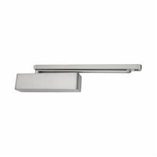 Briton 2320B.T.S.SES Cam Action Fire Door Closer - Size 2-4 - Pull Side - Silver Softline Cover