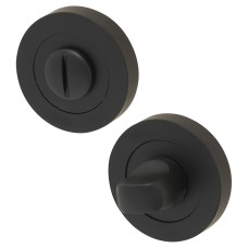 Jedo by Frelan Bathroom Turn & Release - 50mm Diameter - Matt Black