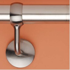 Rothley 40mm Handrail System - Wall Bracket - Polished Chrome