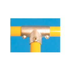 Tee Connector - Key Clamp System - Long - Galvanised