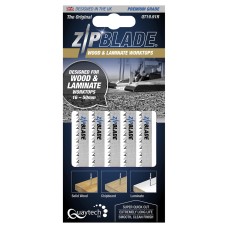 Zipblade Original Jigsaw Blade - Suits 16 - 50mm Thick Worktops - Pack of 5