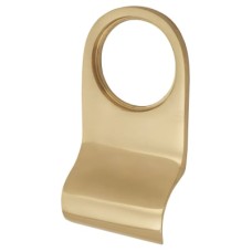 Cylinder Pull - 80 x 40mm - Polished Brass