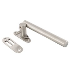 Jedo Round Bar Locking Night Vent Casement Window Fastener - RH - Satin Stainless Steel