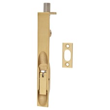 Jedo by Frelan Lever Action Flush Bolt - 150 x 20mm - Fire Rated - Square - PVD Brass