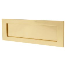 Carlisle Brass Victorian Letter Plate - 306 x 104mm - Polished Brass