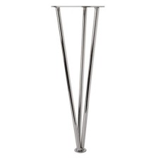 Rothley 3 Bar Table Leg - 154 x 710mm - 100kg Maximum Weight - Polished Chrome