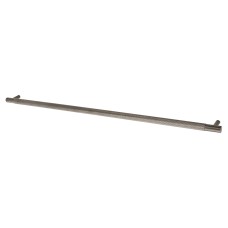 Alexander & Wilks Brunel 12mm Knurled T-Bar Cabinet Pull Handle - 448mm Centres - PVD Dark Bronze