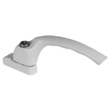 Hoppe uPVC/Timber Espagnolette Locking Multipoint Window Handle - Right Hand - White