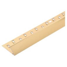 Single Edge Door Bar Trim - 900mm Length - Gold Anodised