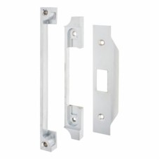 Hampstead 12mm Rebate Kit for Mortice Nightlatch - Satin Chrome