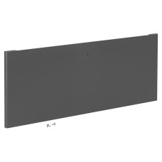 elfa Top Track System - Décor Basket Drawer Front - 600 x 250 x 15mm - Grey