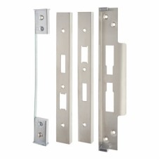 Hampstead Architectural Rebate Kit for DIN Euro Sashlock and Bathroom Lock - Satin Stainless Steel