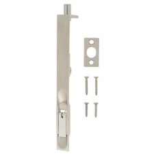 Exel Lever Action Flush Bolt - 200 x 20mm - Satin Stainless Steel