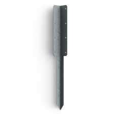 FenceMate Double Sleeper Pin Corner Bracket - 750 x 2mm - Galvanised