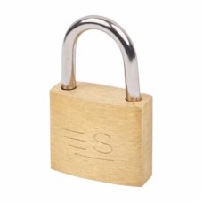 Sterling Contract Padlock - 20mm Body - 12 x 10mm Shackle - Brass